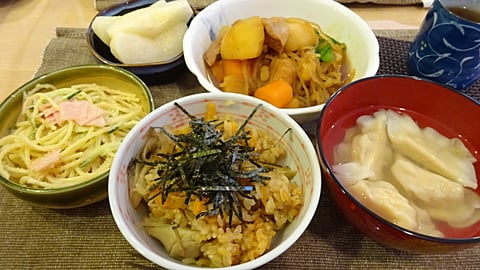 本日の昼食です！