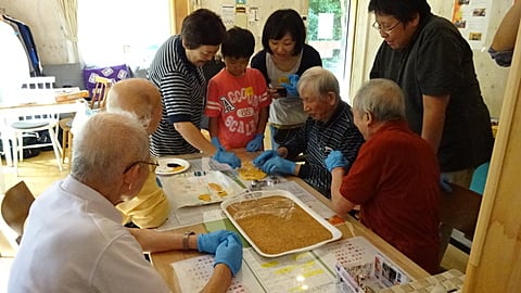 大勢でクッキー！