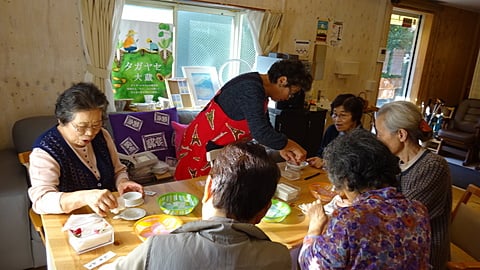 皆さん、和気あいあい！