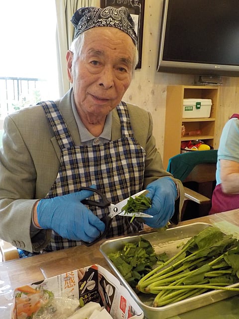 料理姿が素敵です♪