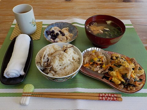 タガヤセ特製、豚肉ときくらげの玉子炒めです！
