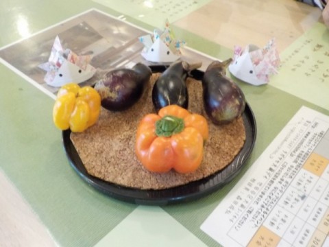畑から直接来ました！