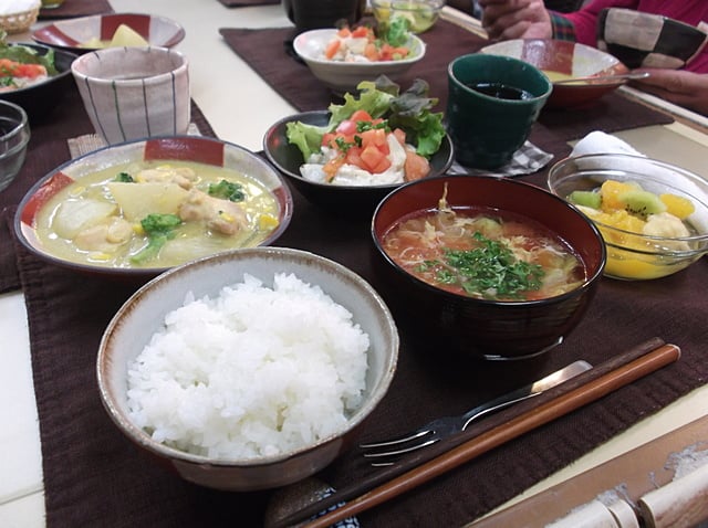 ご飯をおかわりする人がいました！！