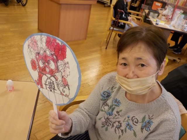 色塗り♪