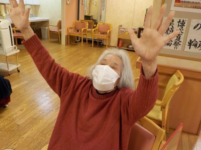 大きく深呼吸！