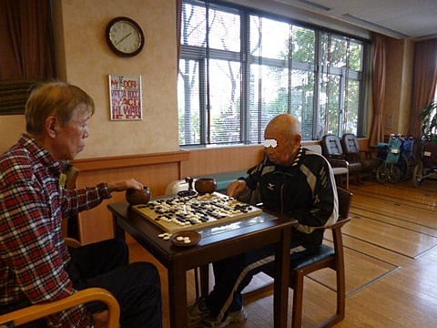 囲碁の真剣勝負です！