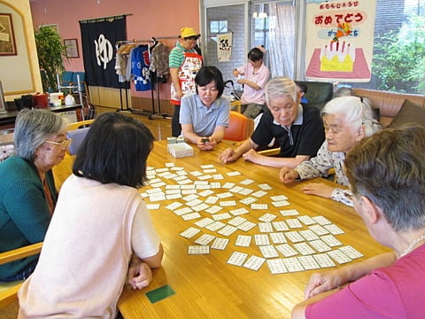 博水恒例の百人一首大会の様子です！