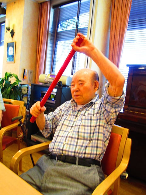 こちらも体を大きく動かしています！